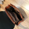 Black Leather Buckle Backpack Black Leather Buckle Backpack